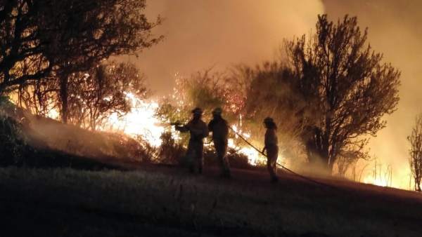 Incendio Valderredible Incendio Valderredible