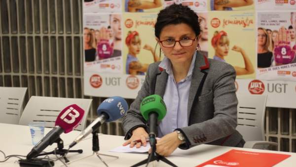 Secretaria de Políticas Sociales e Igualdad de UGT, Francisca Garí Secretaria de Políticas Sociales e Igualdad de UGT, Francisca Garí