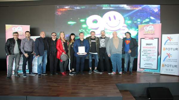 Presentación del concierto '90SLOVEU' Presentación del concierto '90SLOVEU'