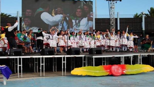 Festival Scout en Canarias con el Sierra de Cameros de Logroño Festival Scout en Canarias con el Sierra de Cameros de Logroño