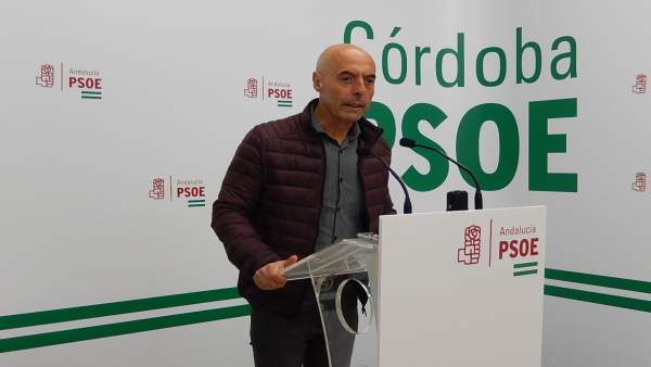 Antonio Hurtado en la sede del PSOE Antonio Hurtado en la sede del PSOE