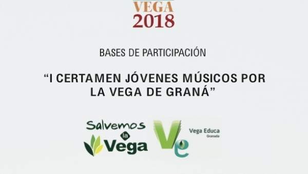 Cartel de las bases del Certamen Jóvenes Músicos por la Vega de Granada Cartel de las bases del Certamen Jóvenes Músicos por la Vega de Granada