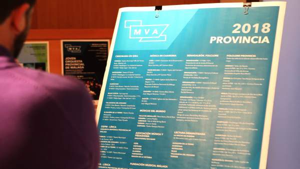Cartel Culturama programación cultural de la Diputación de Málaga en 2018 Cartel Culturama programación cultural de la Diputación de Málaga en 2018