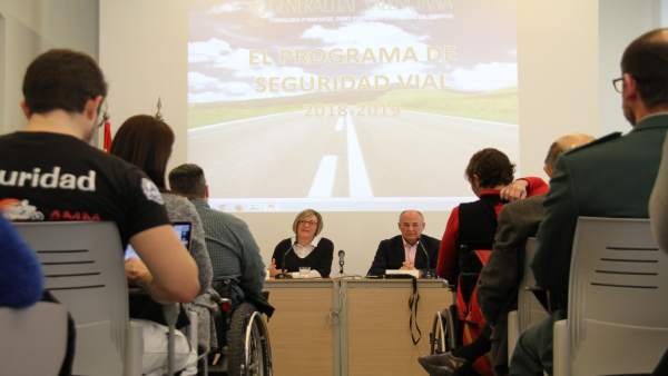 Salvador en la presentación del programa de Seguridad Vial Salvador en la presentación del programa de Seguridad Vial