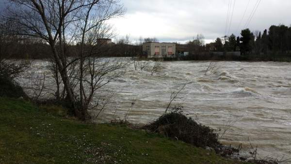 Imagen del río Ebro a su paso por Logroño Imagen del río Ebro a su paso por Logroño