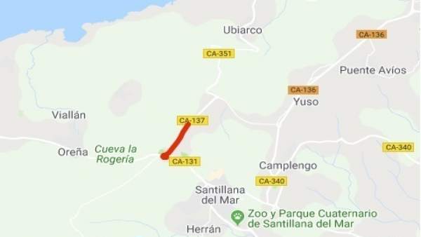 VARIANTE DE SANTILLANA. Corte Por Argayo VARIANTE DE SANTILLANA. Corte Por Argayo
