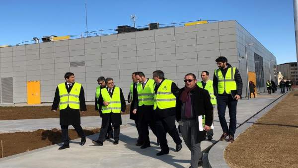 Enric Millo visita las estaciones de tren de Girona Enric Millo visita las estaciones de tren de Girona