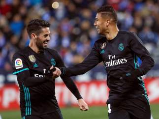 Casemiro y Theo Hernández