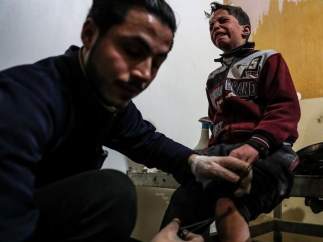Bombardeos en Guta Oriental, Siria