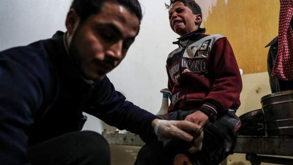 Bombardeos en Guta Oriental, Siria Bombardeos en Guta Oriental, Siria