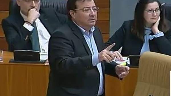 Vara en el pleno Vara en el pleno
