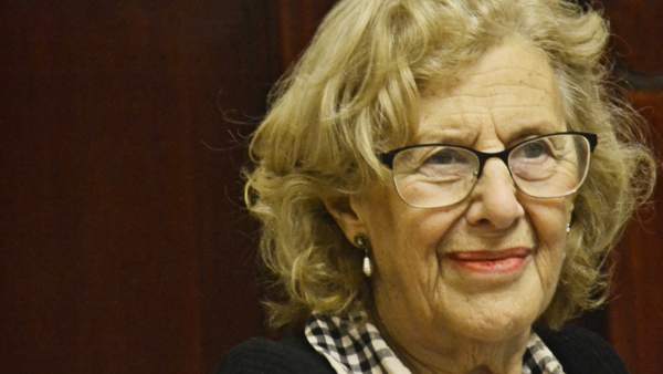 La alcaldesa de Madrid, Manuela Carmena La alcaldesa de Madrid, Manuela Carmena