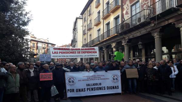 Valladolid.- Manifestación pensiones Valladolid.- Manifestación pensiones