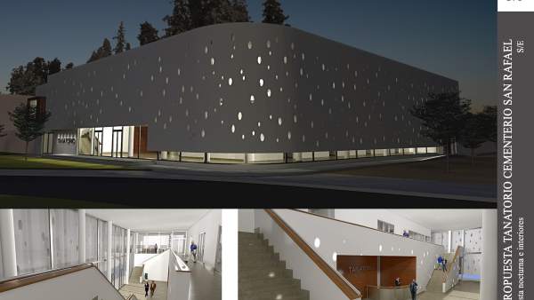 Proyecto de Tanatorio de San Rafael, en Córdoba Proyecto de Tanatorio de San Rafael, en Córdoba