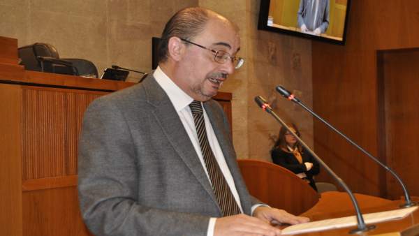 El presidente de Aragón, Javier Lambán El presidente de Aragón, Javier Lambán