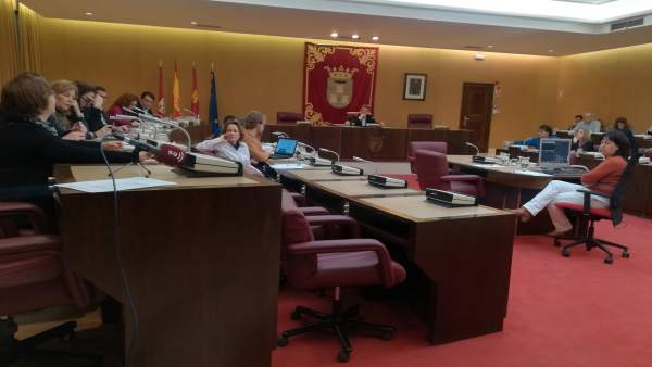 Pleno en el Ayuntamiento de Albacete Pleno en el Ayuntamiento de Albacete