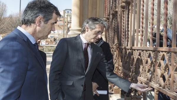 De la Serna en la reja de Guadalajara De la Serna en la reja de Guadalajara