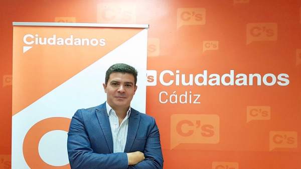 El parlamentario de Ciudadanos, Sergio Romero El parlamentario de Ciudadanos, Sergio Romero