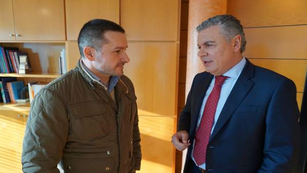 Javier Fernández Lanero y Belarmino Feito Javier Fernández Lanero y Belarmino Feito