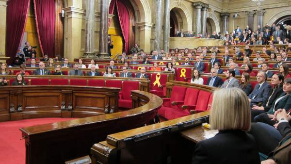 Pleno de constitución del Parlament de la XII Legislatura. Pleno de constitución del Parlament de la XII Legislatura.