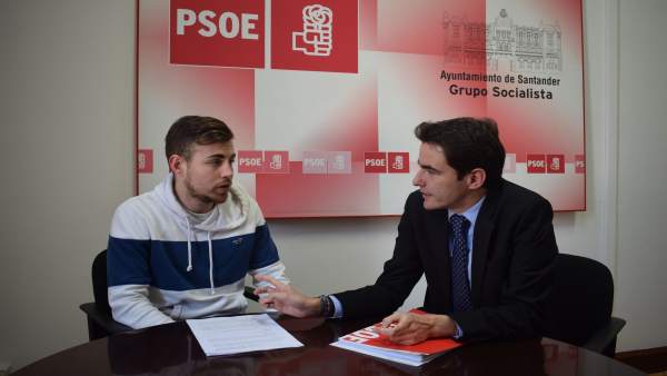 Pedro Casares y Enrique Hierro Pedro Casares y Enrique Hierro