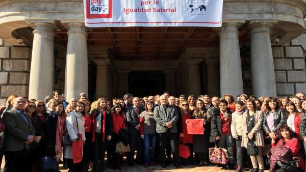 Acto del Equal Pay Day en València Acto del Equal Pay Day en València
