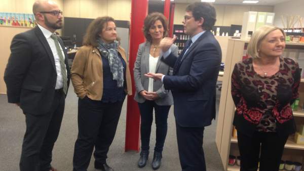 Segovia.- Mañueco, en su visita a una fábrica en el polígono Nicomedes Garcíac Segovia.- Mañueco, en su visita a una fábrica en el polígono Nicomedes Garcíac
