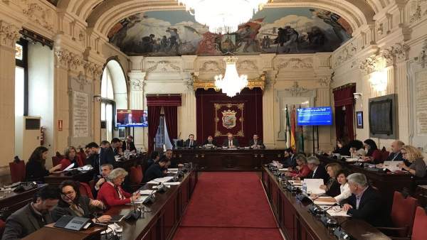 Pleno del Ayutamiento de Málaga. Enero 2018 Pleno del Ayutamiento de Málaga. Enero 2018