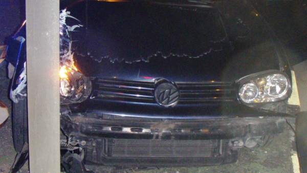 Imagen del incidente. Imagen del incidente.