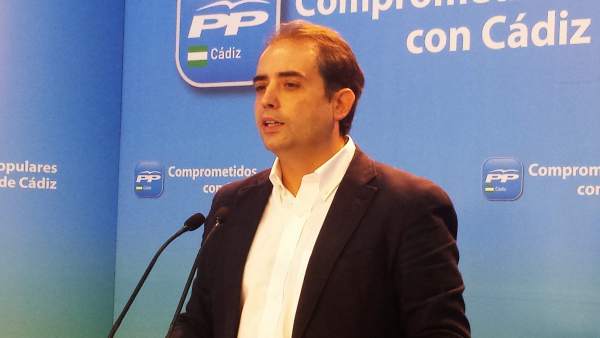 Antonio Saldaña, secretario general del PP de Cádiz Antonio Saldaña, secretario general del PP de Cádiz