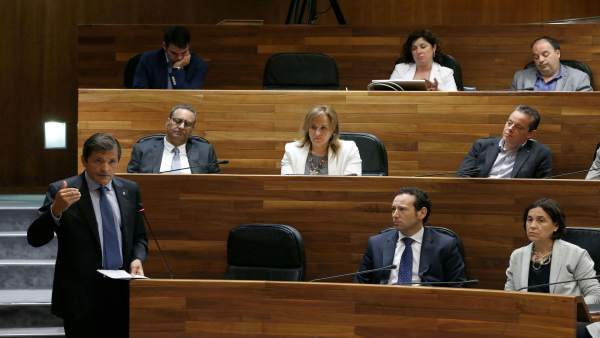 El presidente del Principado de Asturias, Javier Fernández El presidente del Principado de Asturias, Javier Fernández