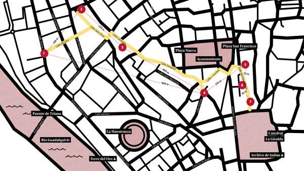 El recorrido mezcla la gastronomía y los monumentos más emblemáticos del centro. El recorrido mezcla la gastronomía y los monumentos más emblemáticos del centro.