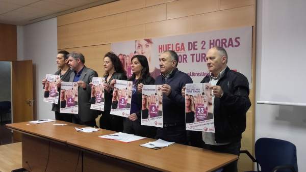 UGT y CCOO llaman a la movilización el 8 de marzo UGT y CCOO llaman a la movilización el 8 de marzo