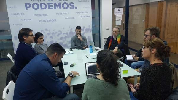 El diputado estatal de Unidos Podemos, Pedro Arrojo en Murcia El diputado estatal de Unidos Podemos, Pedro Arrojo en Murcia