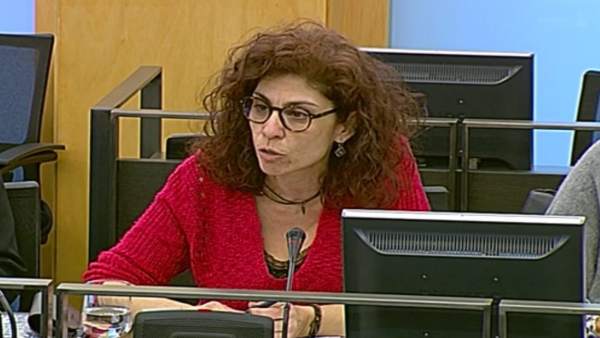 Rosana Alonso, diputada de Podemos por Cantabria, en el Congreso Rosana Alonso, diputada de Podemos por Cantabria, en el Congreso