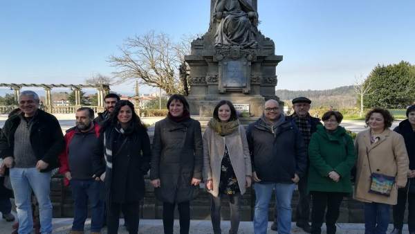 Acto del BNG en homenaje a Rosalía Acto del BNG en homenaje a Rosalía