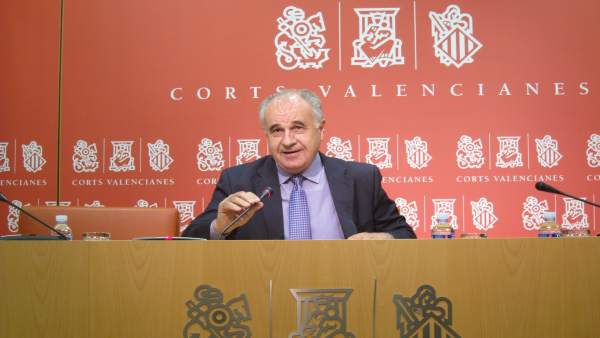Rafael Blasco en imagen de archivo cuando era síndic del PP en las Corts Rafael Blasco en imagen de archivo cuando era síndic del PP en las Corts