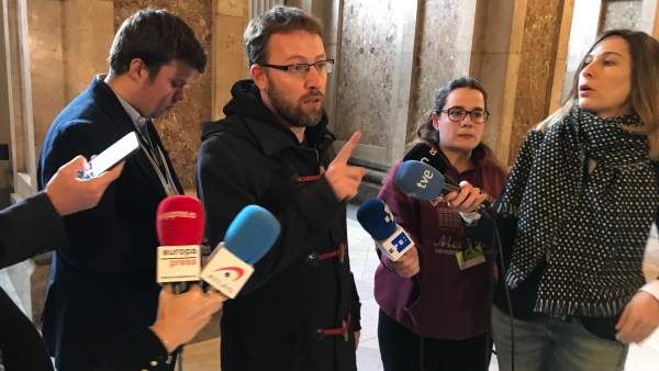 El diputado de la CUP Vidal Aragonés El diputado de la CUP Vidal Aragonés