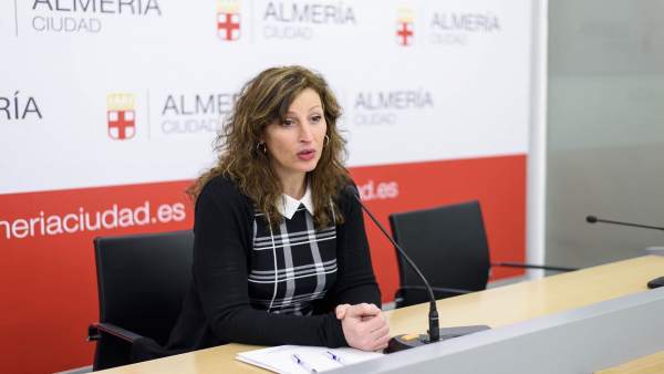 La concejal de Economía del Ayuntamiento de Almería, María Vázquez (PP) La concejal de Economía del Ayuntamiento de Almería, María Vázquez (PP)