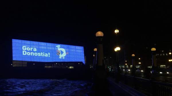 Pantalla led del Kursaal Pantalla led del Kursaal