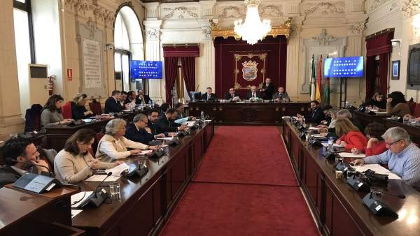 Pleno del Ayuntamiento de Málaga del mes de febrero Pleno del Ayuntamiento de Málaga del mes de febrero