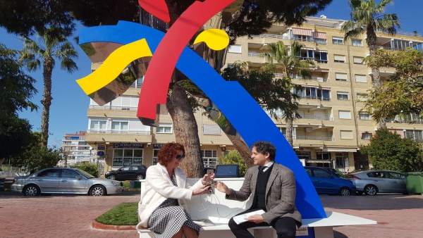 Inauguración de la palmera en Santa Pola Inauguración de la palmera en Santa Pola