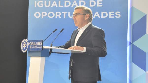 El presidente del PP Aragón, Luis María Beamonte. El presidente del PP Aragón, Luis María Beamonte.