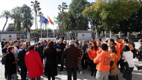 Jornadas de puertas abiertas en el Parlamento de Andalucía Jornadas de puertas abiertas en el Parlamento de Andalucía