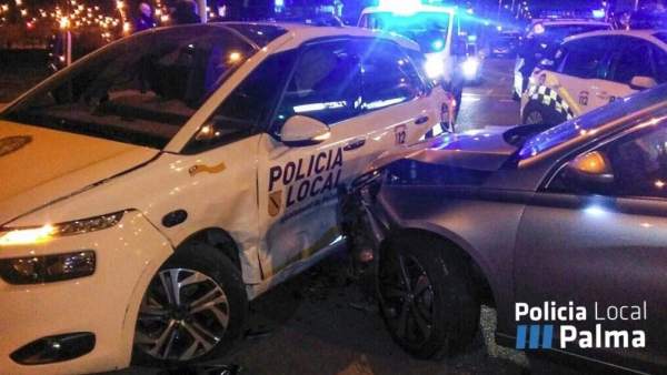 Accidente Policía Local Palma Accidente Policía Local Palma