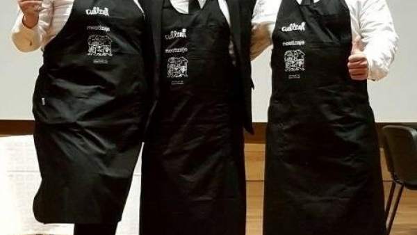 Los tres galardonados Los tres galardonados