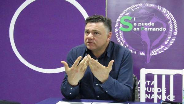 El diputado de Unidos Podemos Juan Antonio Delgado El diputado de Unidos Podemos Juan Antonio Delgado