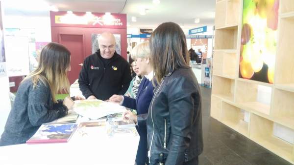 Huelva se promociona en la feria Navartur de Pamplona Huelva se promociona en la feria Navartur de Pamplona