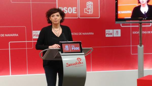 La parlamentaria del PSn Ainhoa Unzu. La parlamentaria del PSn Ainhoa Unzu.