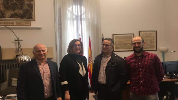 Palencia.- Reunión entre la Institución provincial y el Ayuntamiento de Velilla Palencia.- Reunión entre la Institución provincial y el Ayuntamiento de Velilla